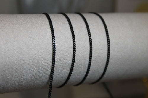Black PVD Stainless Steel Curb Chain