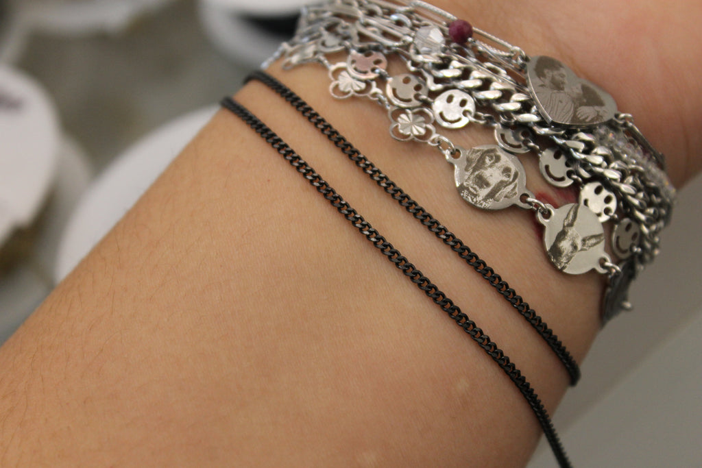 Black PVD Stainless Steel Curb Chain