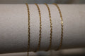 Gold PVD Stainless Steel Cable Chain