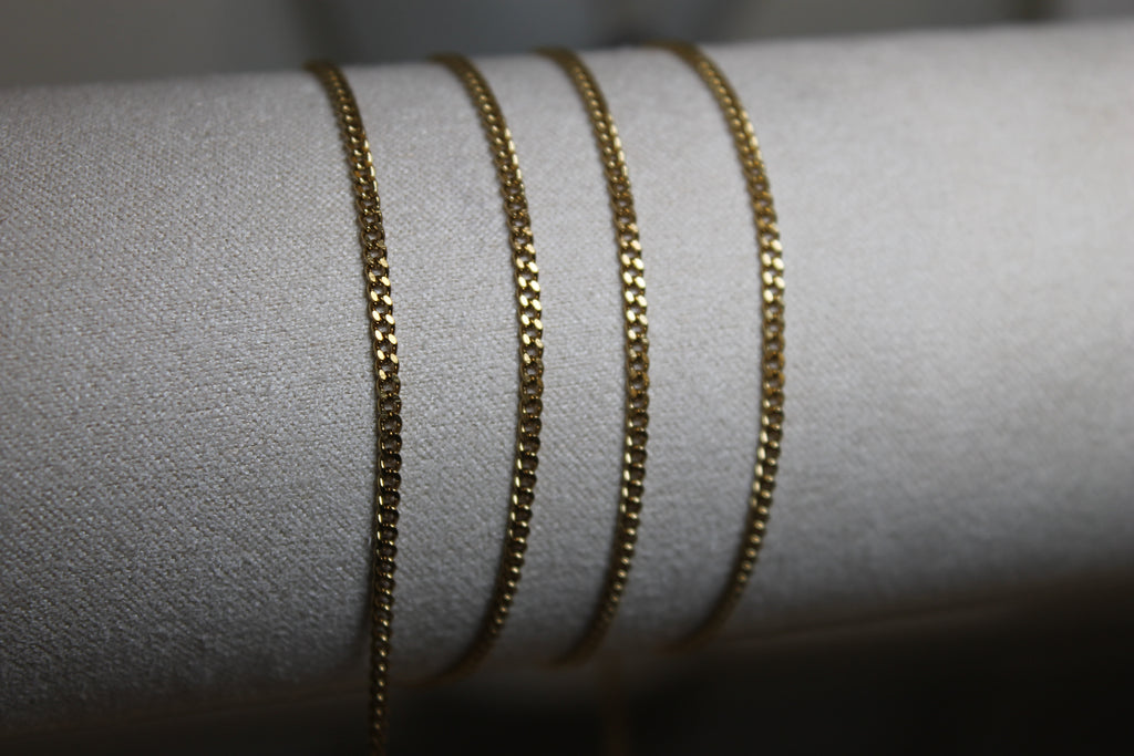 Gold PVD Stainless Steel Curb Chain