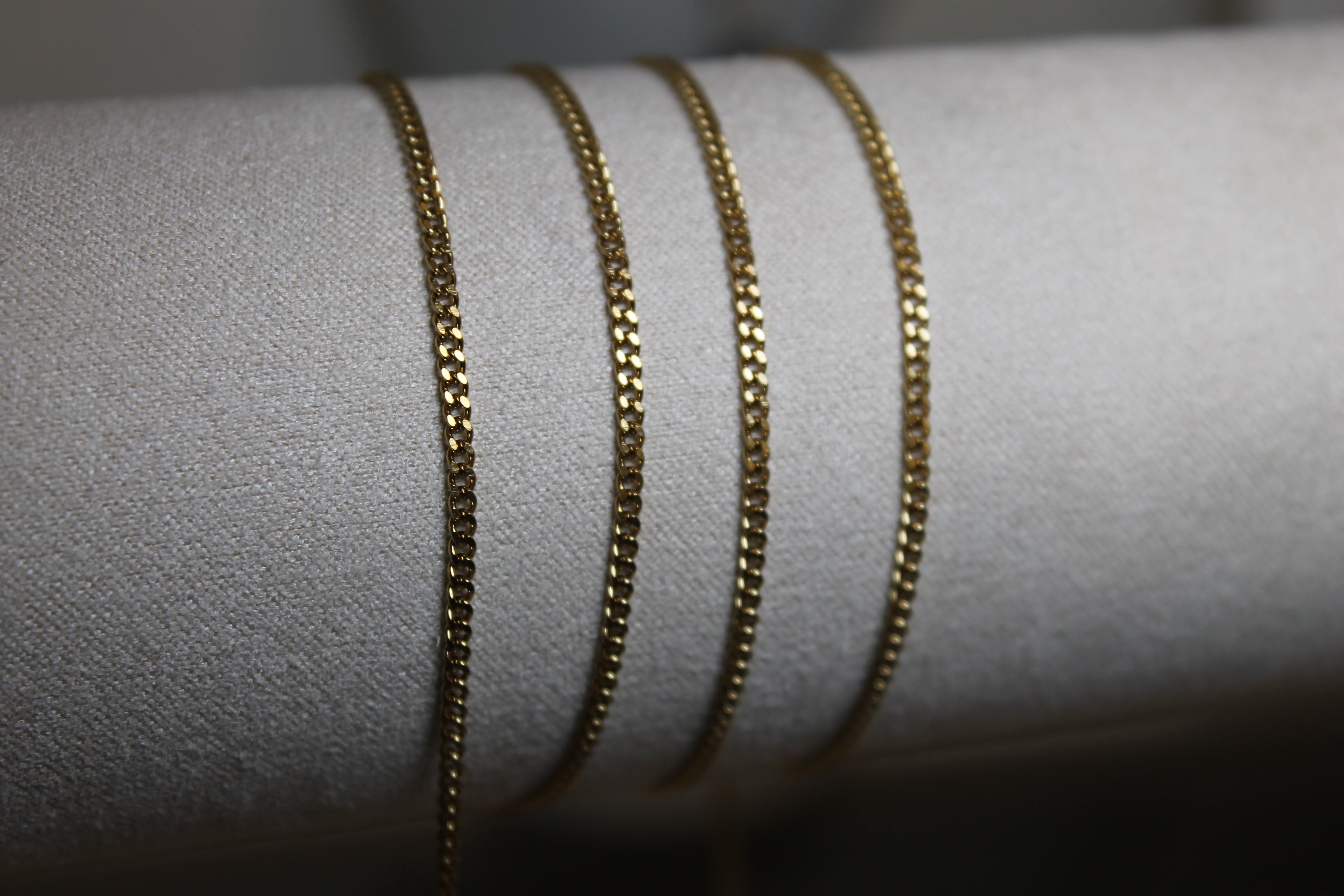 Gold PVD Stainless Steel Curb Chain