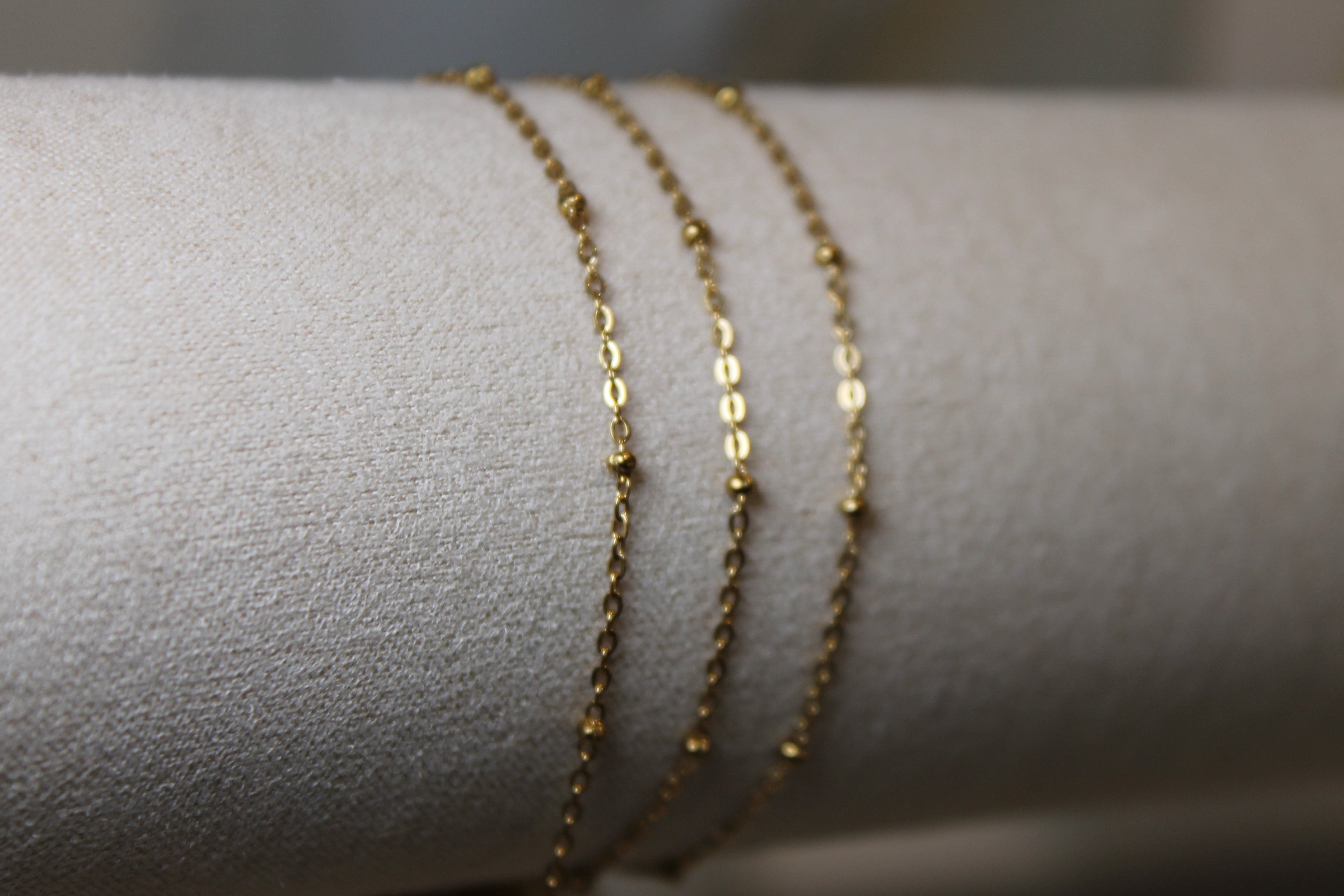 Gold PVD Satellite Chain