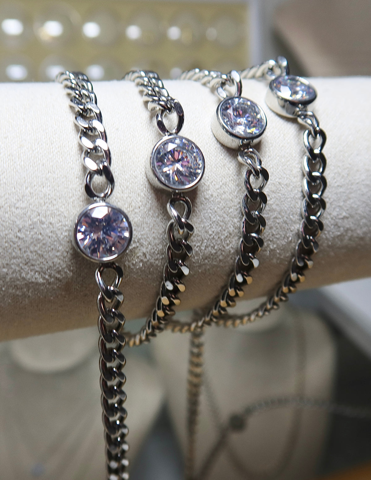 XXL CZ Cuban Chain (304 Silver)