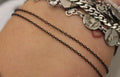 Black PVD Stainless Steel Mini Cable Chain