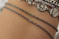Rainbow Iridescent PVD Stainless Steel Cable Chain