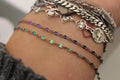Rainbow Iridescent PVD Stainless Steel Starburst Chain