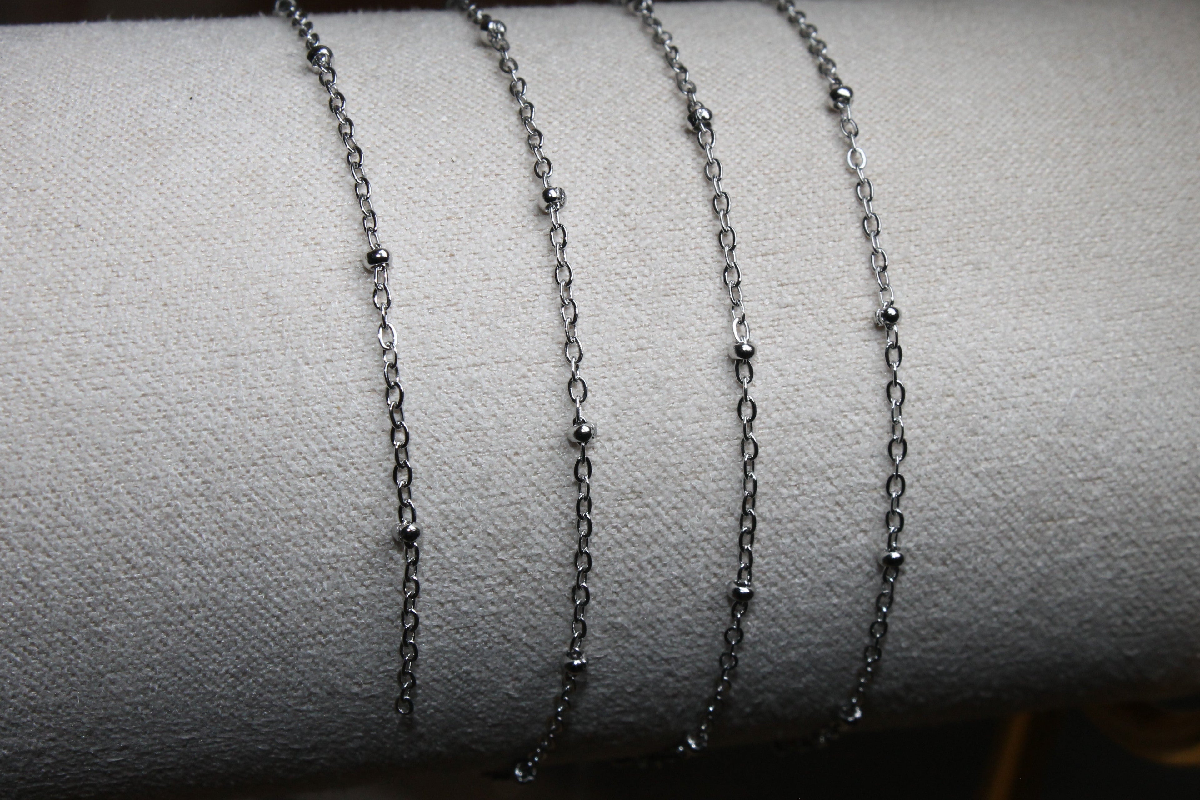 Silver Stainless Steel Satellite Chain
