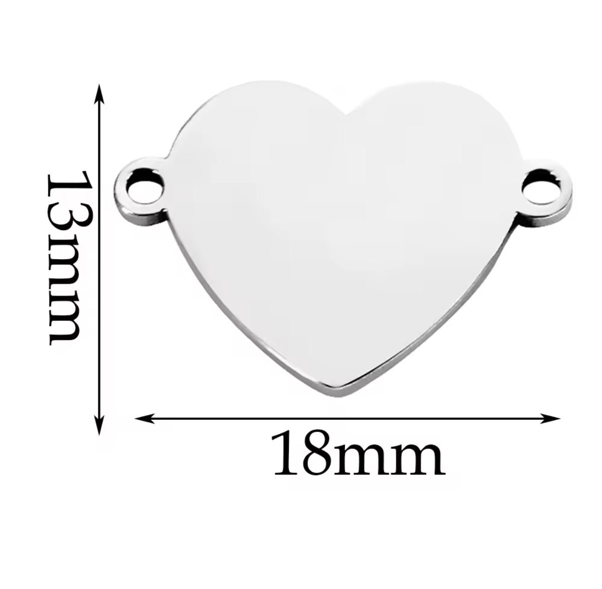 13 mm Heart Connector